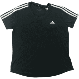Adidas Women's Short Sleeve Shirt: T-Shirt / Dark Grey / Various Sizes