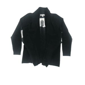 Cristina B Women's Sweater: Open Sweater / Black / Large