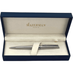 Waterman Paris Ball Point Pen / Silver