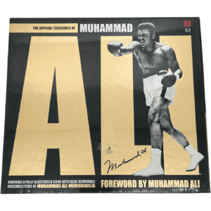 The Official Treasures of Muhammad Ali / Memorabilia Book / Hardcover