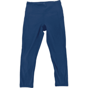 Head Women's Cropped Leggings / Navy / Mesh Detailing / Various Sizes