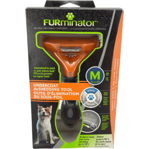 Furminator Undercoat Deshedding Brush / Long Hair / Medium Dog / Grooming Tool / Dog Hair Brush