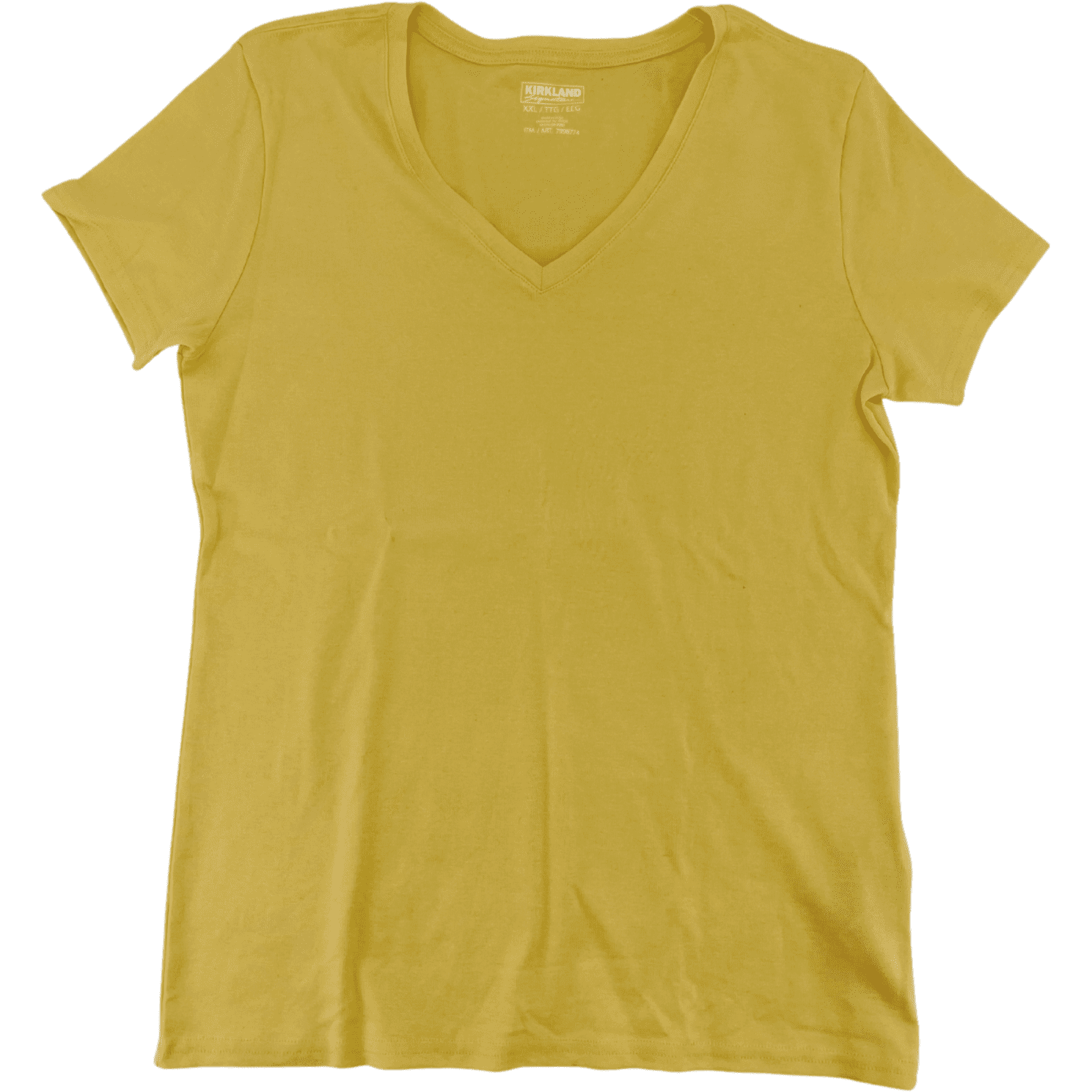 Kirkland Women's T-Shirt / Yellow / Size XXLarge