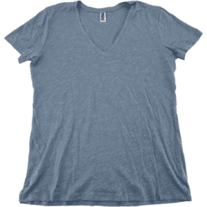 Black Bow Women's T-Shirt / Light Blue / Size Large