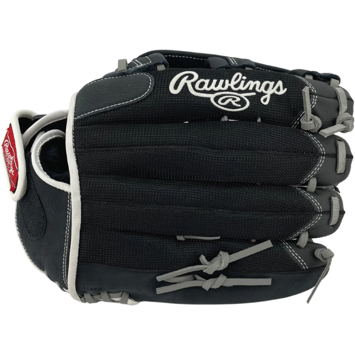 Rawlings 13″ Softball Glove Baseball Glove / Leather / Renegade Series / Black / Right Hand