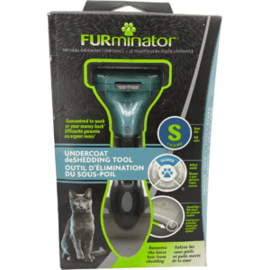 Furminator Undercoat Deshedding Brush / Short Hair / Small Cat / Grooming Tool / Cat Hair Brush