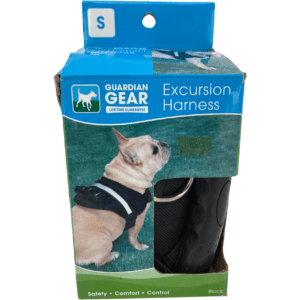 Guardian Gear Excursion Harness / Dog Harness / Black / Size Small