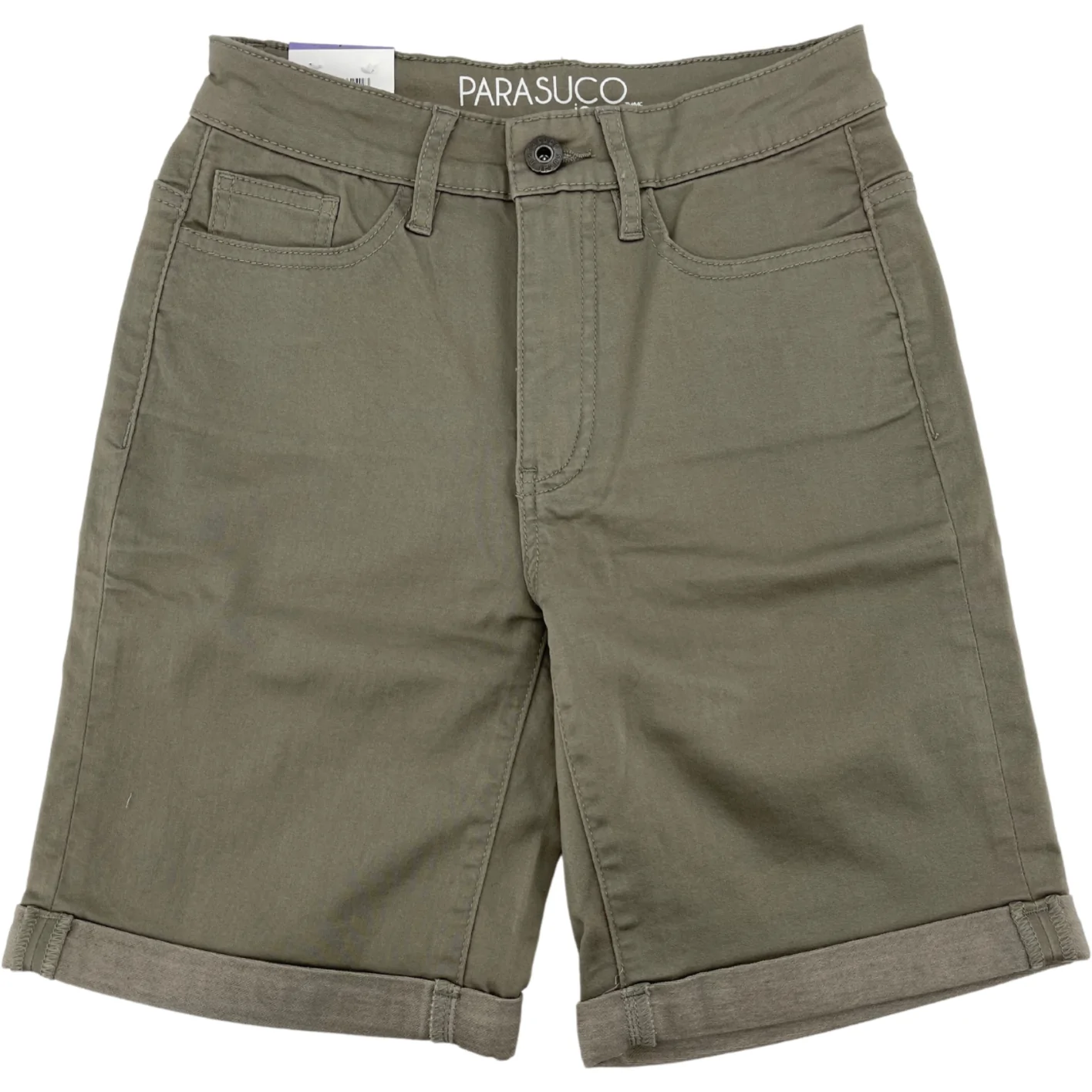 Parasuco Women's Jean Shorts: Taupe / Size 4