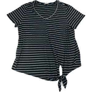 Matty M Women's Shirt: Women's T-Shirt / Navy Striped / Various Sizes