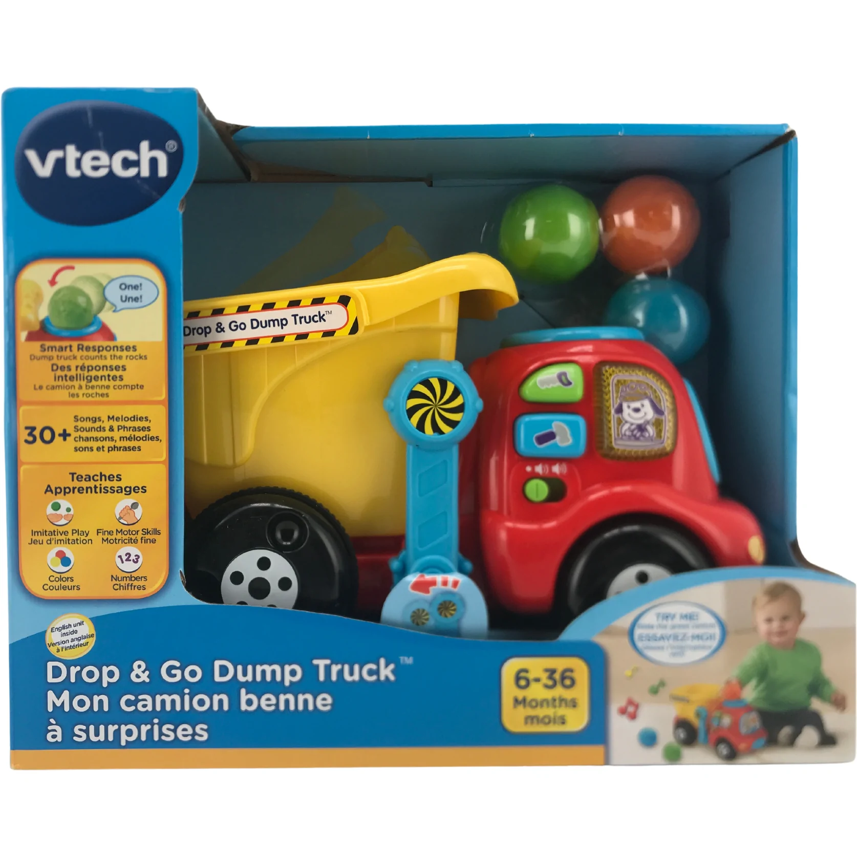 Vtech Drop & Go Dump Truck: Interactive / Lights & Sounds **DEALS**