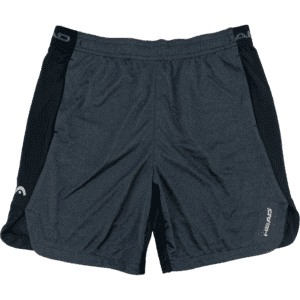 Head Men's Athletic Shorts: Grey & Black / Head Classic Shorts / Various Sizes