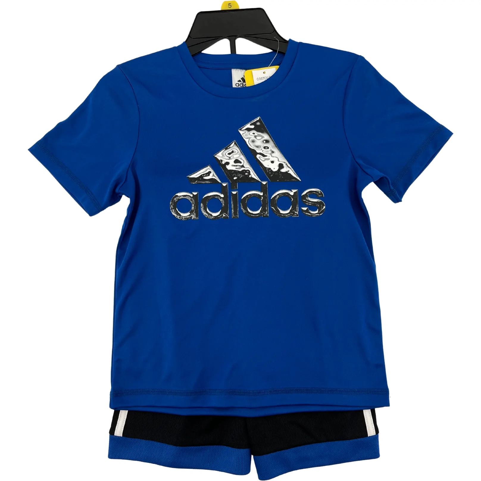 Adidas Boy's Activewear Set: Boy's Set / Shirt & Shorts / Size 5