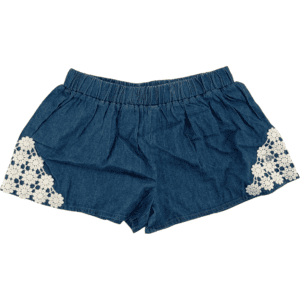 Toughskins Girl's Shorts: Denim / Crochet / Various Sizes