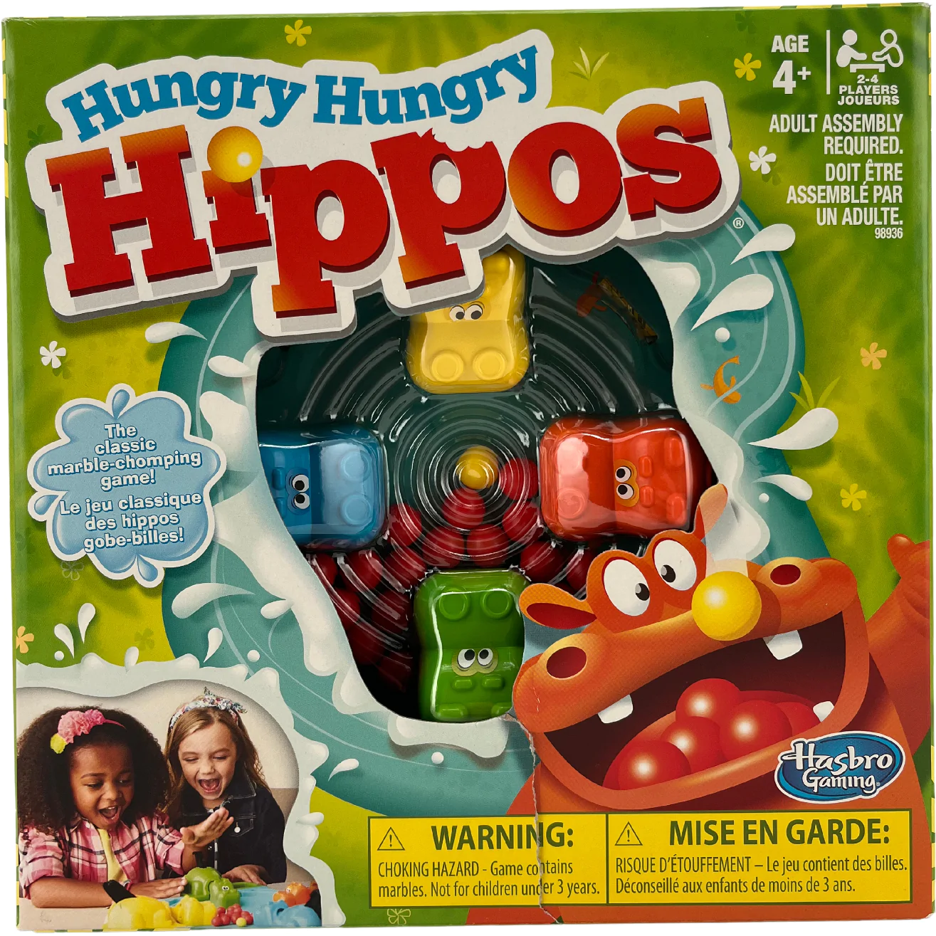 Hungry Hippos Family Game: Board Game / Children's Game