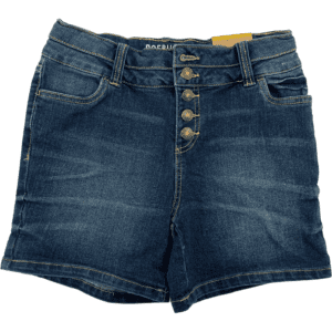 Roebuck Girl's Shorts: Denim Jean Shorts / Medium Wash / Size 14