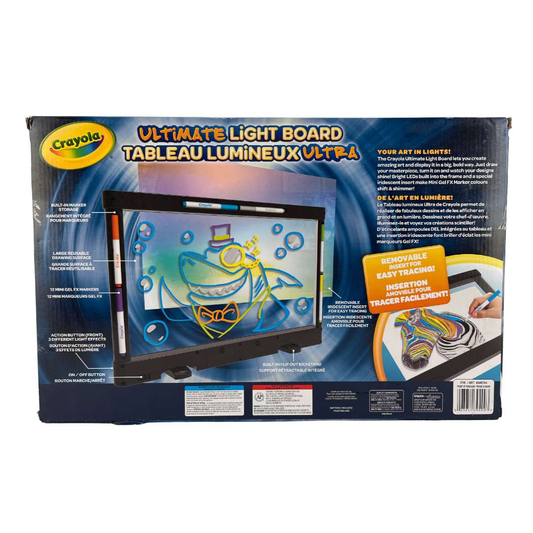 Crayola Ultimate Light Board / Kids Art Light Board / For Ages 6