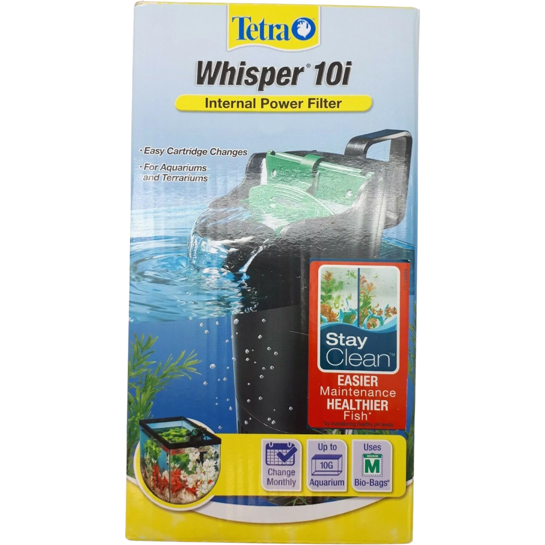 Tetra Whisper 10i Internal Power Filter / Fish Tank Filter / Aquariums