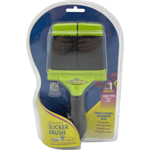 FURminator Large Soft Slicker Brush / Grooming Tool / Step 1 Brush