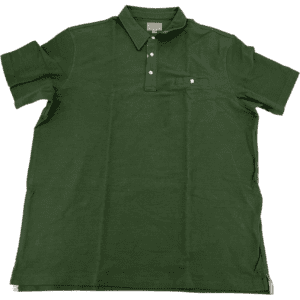 Jachs Men's Short Sleeve Polo Shirt / Green / Size XXLarge