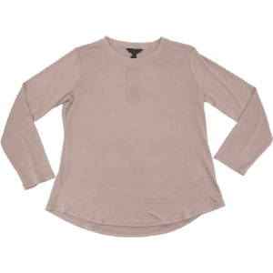 Banana Republic Women's Long Sleeve Shirt / Light Pink / Size XLarge