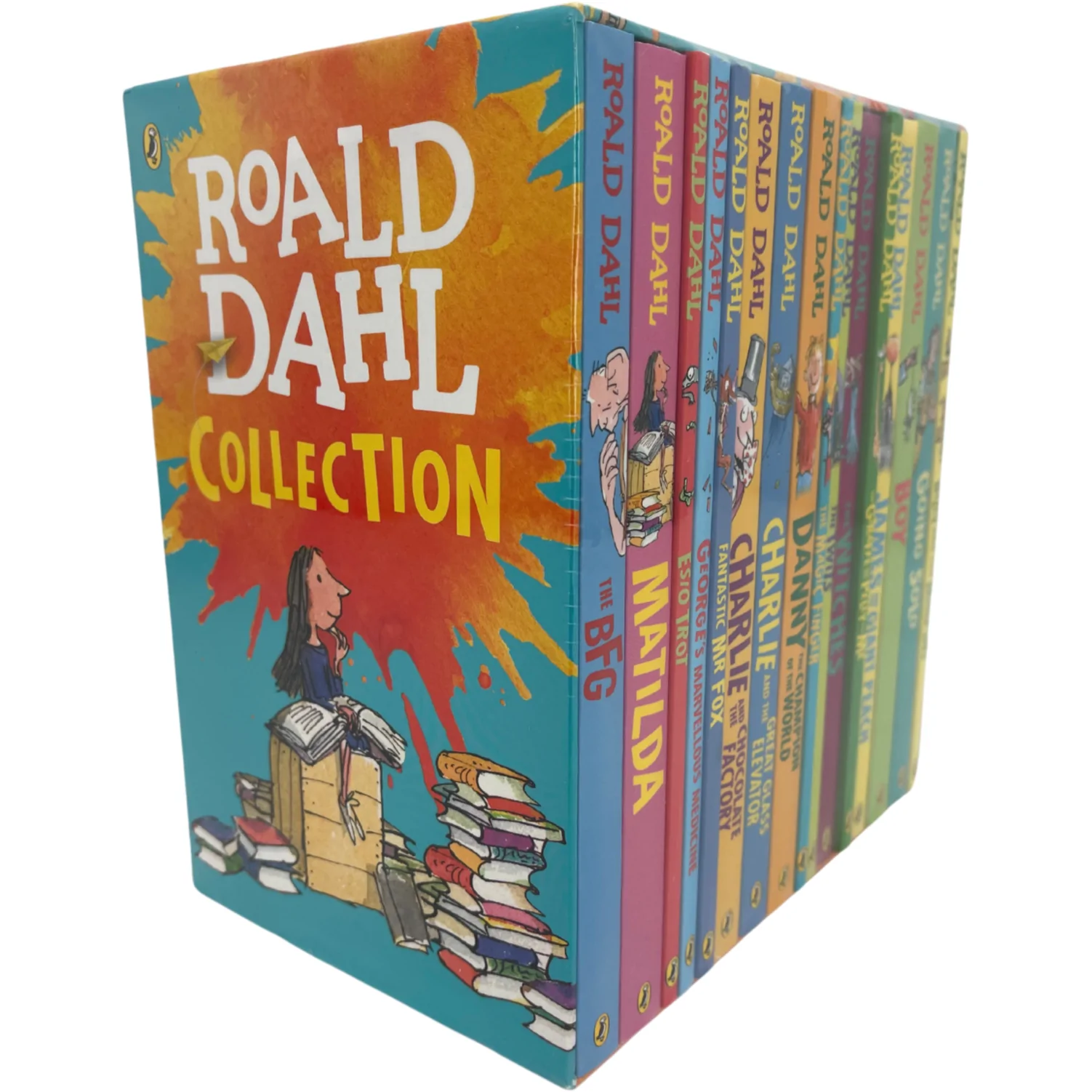 Roald Dahl Collection / 16 Book Box Set / Hardcover Books