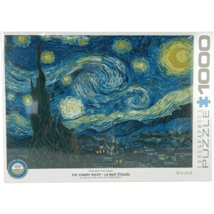 Eurographics "The Starry Night" Puzzle / 1000 Piece / Museum Quality / Vincent van Gogh Puzzle