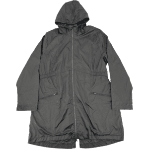 Kirkland Women's Trench Coat: Black / Lightweight Windbreaker Jacket / Various Sizes