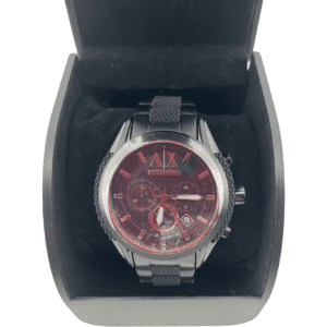 Armani Exchange Men's Watch: Black / AX1387 / Analog **DEALS**