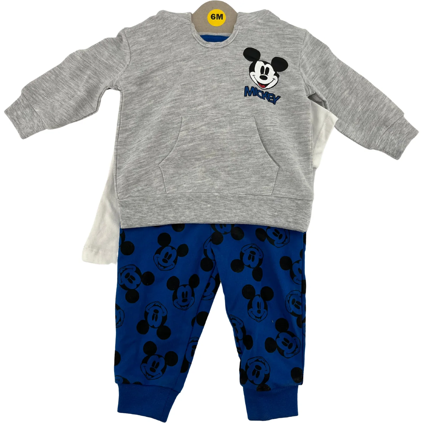 Disney Mickey Mouse Infant 3 Piece Set: Mickey Mouse Themed / Various Sizes