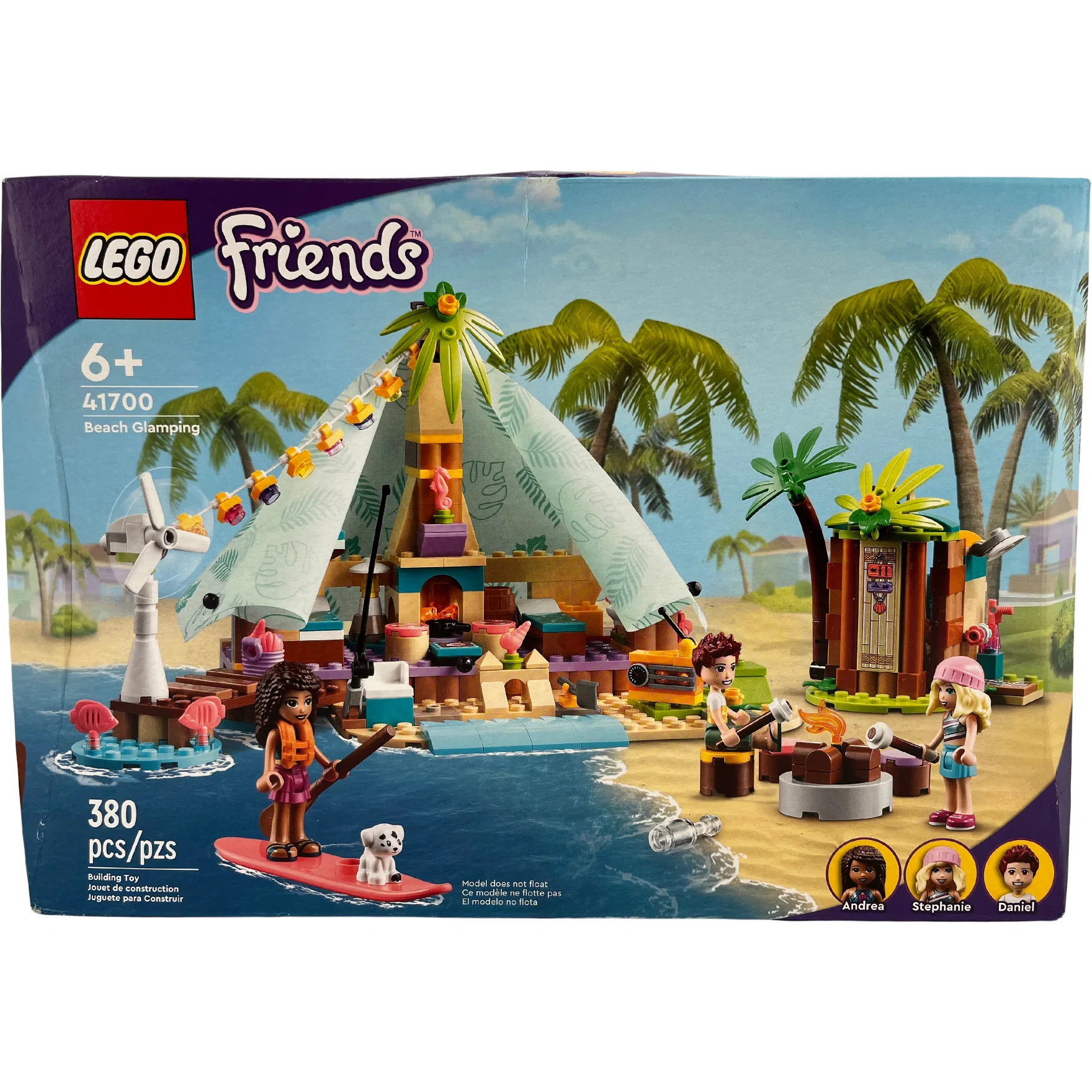 Lego Friends Beach Glamping Building Set: 41700 / 6+ / 380 pieces **DEALS**