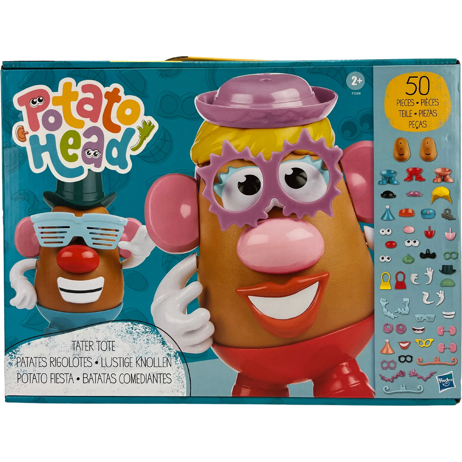 Hasbro Potato Head Playset: 50 Piece Set / Mr & Mrs Potato Head **DEALS**