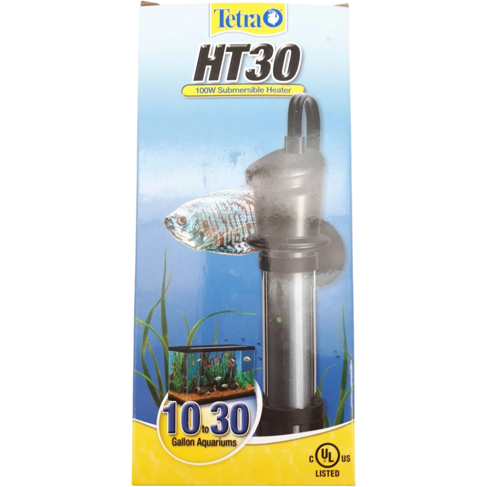 Tetra Submersible Aquarium Heater / HT30 100W Heater / 10 to 30 Gal Aquarium **DEALS**