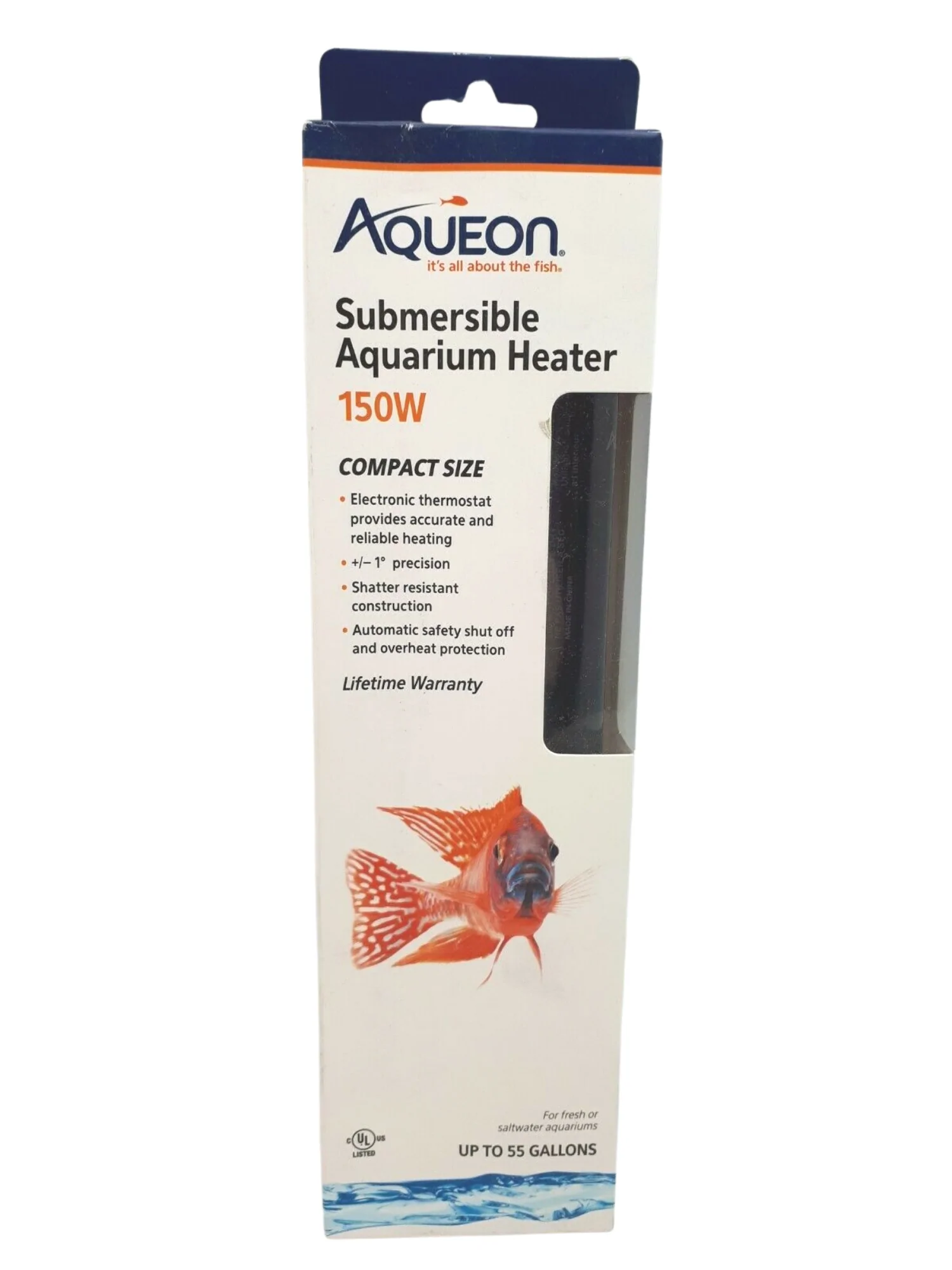 Aqueon Submersible Aquarium Heater / 150W / Up to 55 Gal **DEALS**