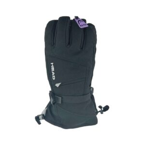 Head Adult Black Winter Gloves