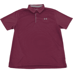 Under Armour Men's Golf Shirt / Burgundy / Size XLarge **No Tags**