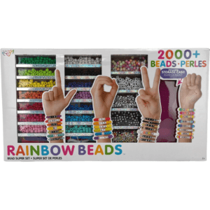 Fashion Angels Rainbow Beads Set / Rainbow Beads Super Set / 2000+ Beads **DEALS**