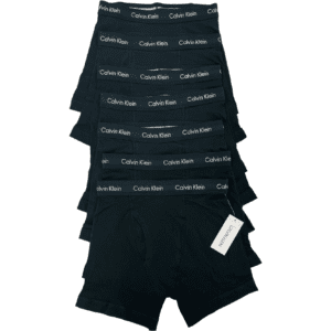 Calvin Klein Men's Underwear: Set of 7 / Black / Men's Boxer Brief's / Small