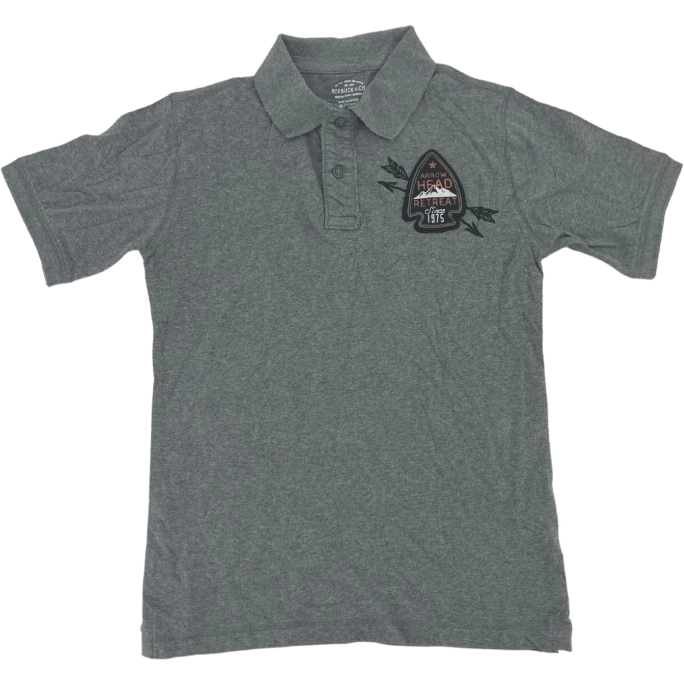 Roebuck & Co Boy's T-Shirt / Grey / Size Medium