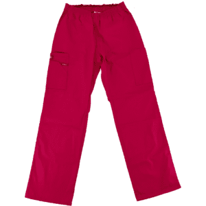 Dickies Women's Scrub Pants: Work Scrubs / Pink / Petite / XSmall