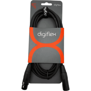 Digiflex Microphone Cable / 10 Ft. / Black **Deals**