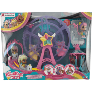 Kindi Kids Minis Rainbow Kate & Unicorn Carnival / Doll Play Set