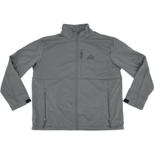 Outdoor Sports Men's Soft Shell Jacket / Grey / Size XLarge