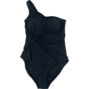 Gottex Women's Bathing Suit: One Piece Swim Suit / Black / One Shoulder / Various Sizes