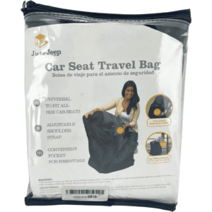 Jeep Car Seat Travel Bag / Universal Cover / Black **DEALS**