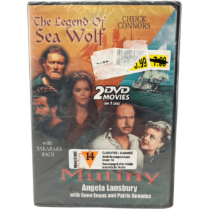 The Legend Of Sea Wolf & Mutiny Movies / 2 Movies / DVD