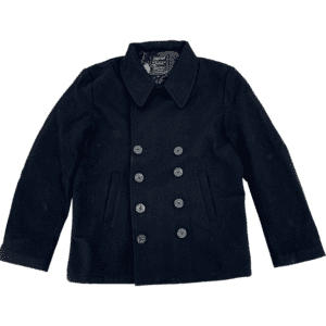 Siebertron Men's Winter Jacket: Peacoat Style / Short / Navy / Size XLarge