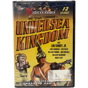 Ray Crash Corrigan in Undersea Kingdom Movie / 12 Episodes / DVD