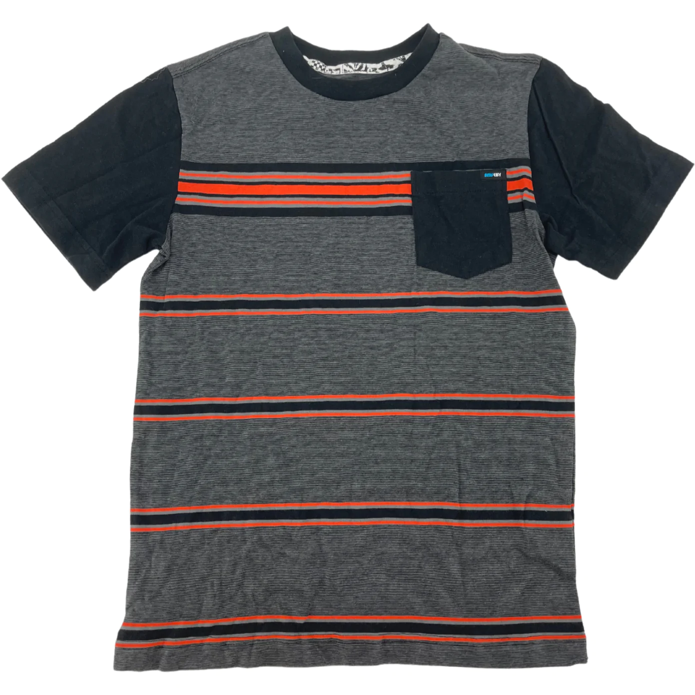 Amplify Boy's T-Shirt / Grey & Red / Size Medium