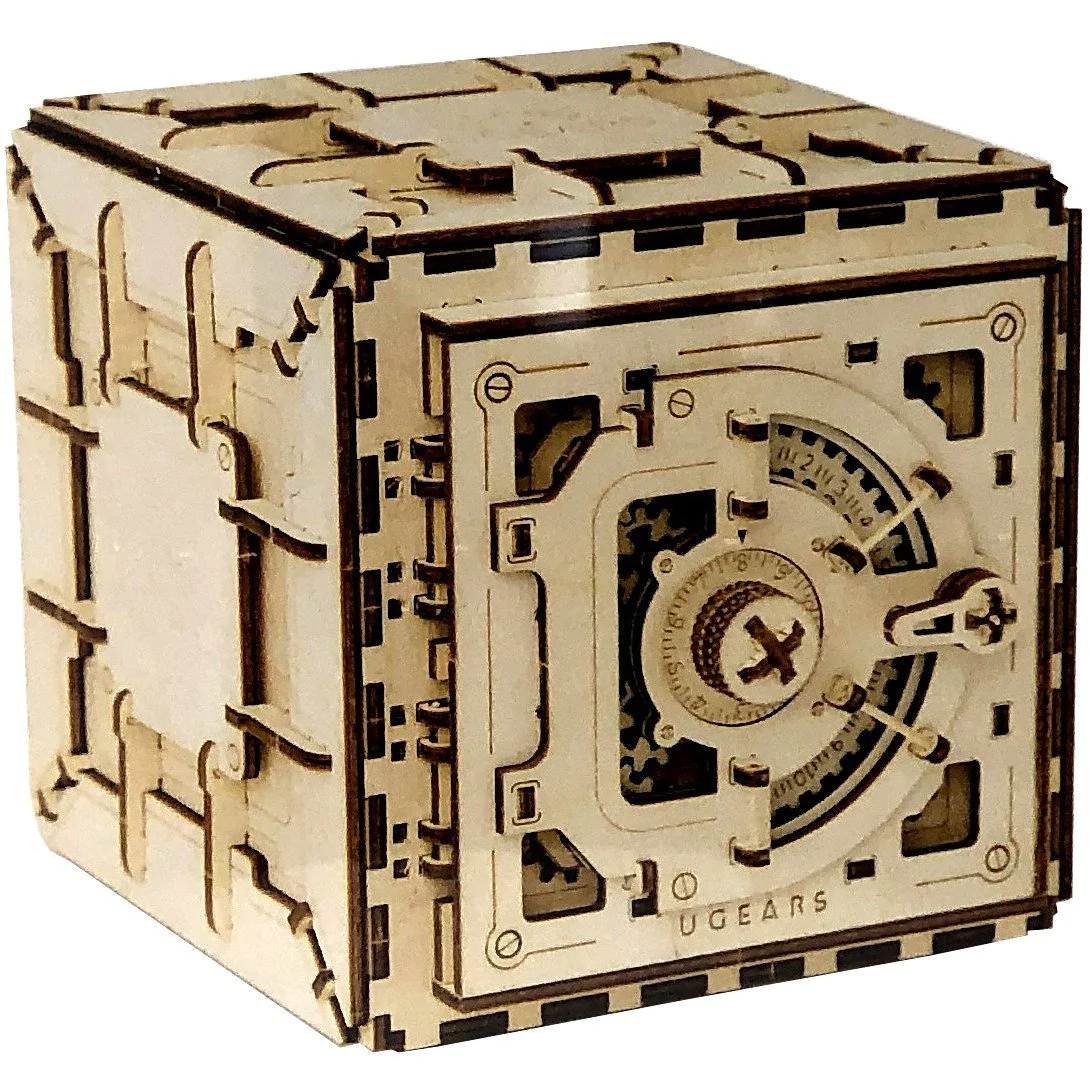 Ugears Wooden 3D Building Models: Safe / Fully Functioning Mechanical Model **DEALS**