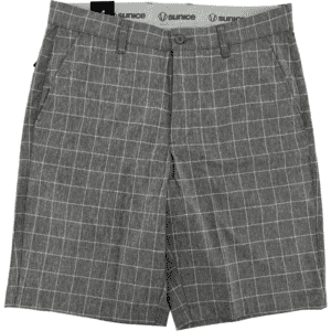 Sunice Men's Dress Shorts / Men's Golf Shorts / Grey Patterned / Various Sizes